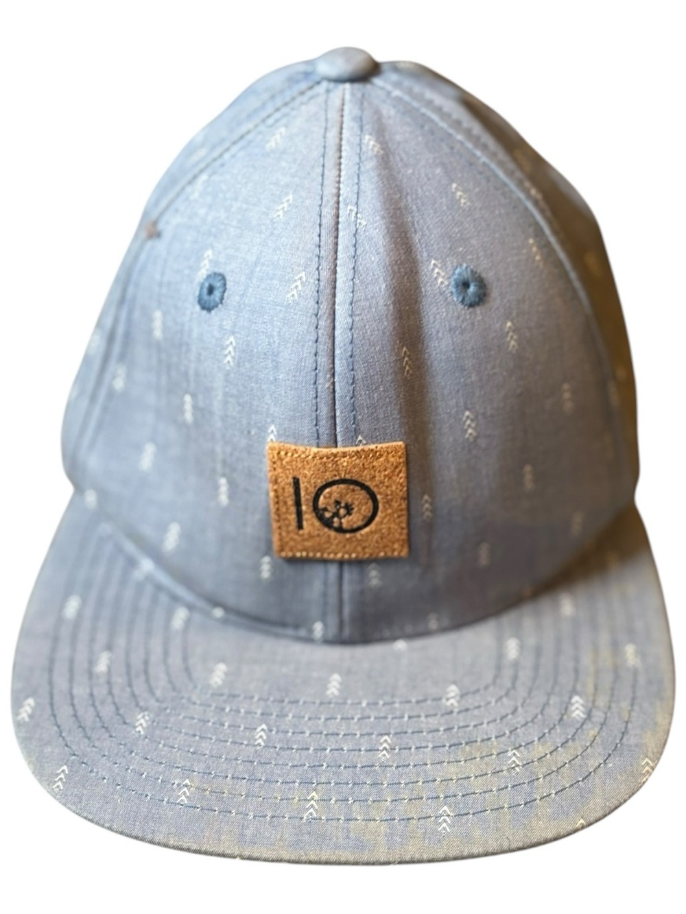Tentree Light Blue Baseball Cap Adjustable 100% Organic Cotton Cap Unisex